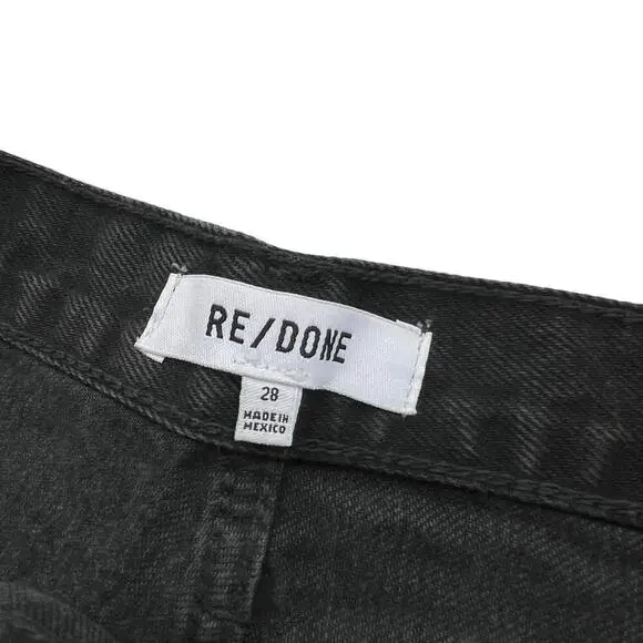 New Women’s RE/DONE The 70’s High Rise Shorts Size 28 - Picture 4 of 10